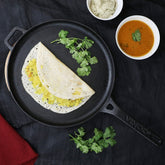 Vinod Legacy Pre-Seasoned Cast Iron Dosa Tawa - 28 cm